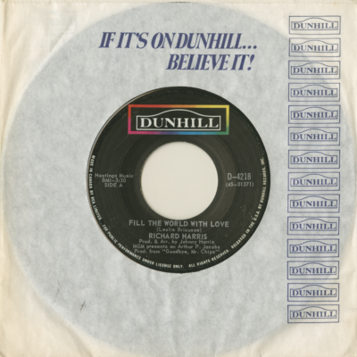 Fill The World With Love / What A Lot Of Flowers (1969)