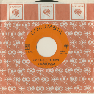 Give It Back To The Indians / Not My Kind Of People