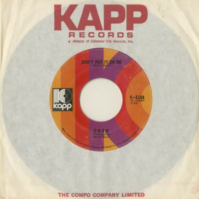 Don't Put It On Me / The Way Of Love