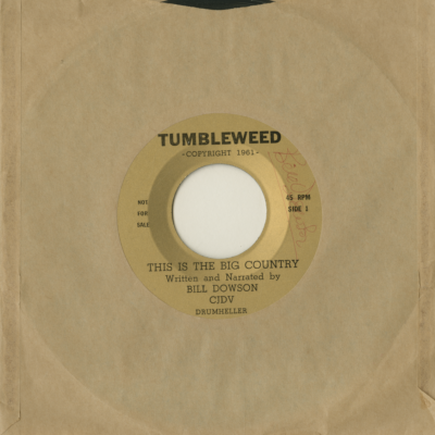 CIDV This Is The Big Country / The Battle Of Chimney Hills