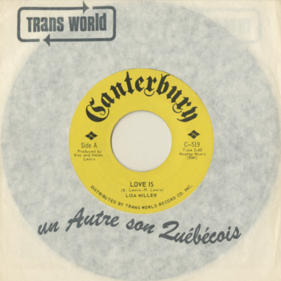 Love Is / Lonliest Christmas Tree (1967)