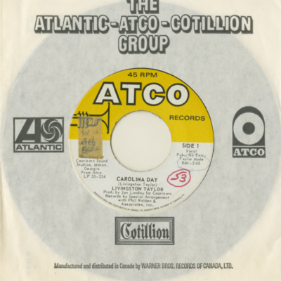 Carolina Day / Sit On Back