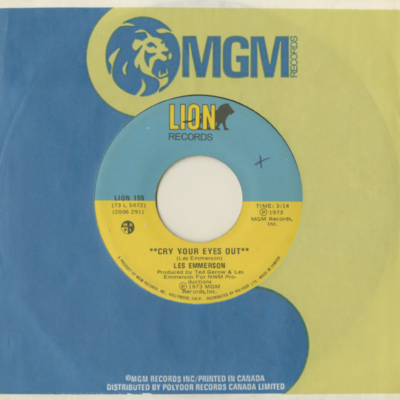 Cry Your Eyes Out / That's The way It Goes (1973)