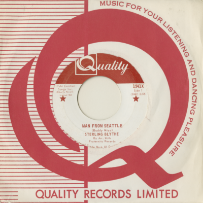 Man From Seattle / Why Tell Me Now