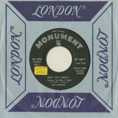 Only The Lonely / Up Town (1972)