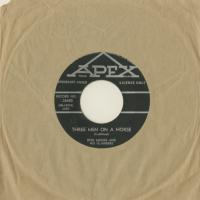 Three Men On A Horse / Red River Waltz