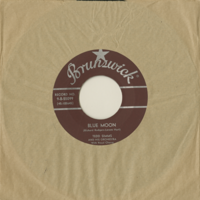 Blue Moon / Out For The Day (1958)