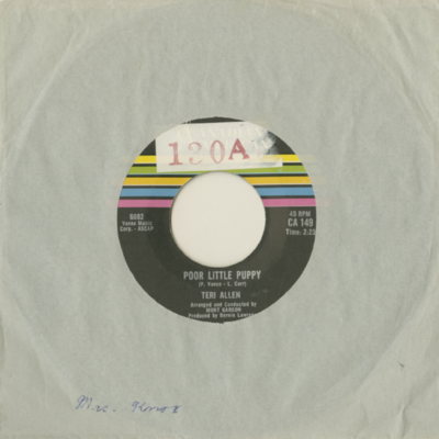 Poor Little Puppy / Goodnight It's Time To Go