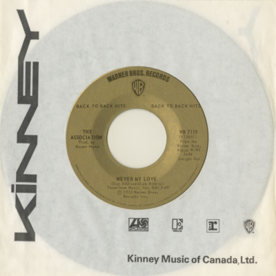 Never My Love / Windy (1972)