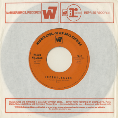 Greensleeves / $13 Stella (1969)