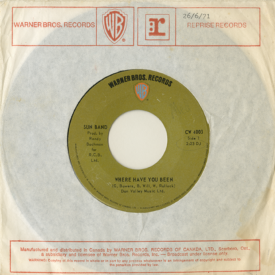 Where Have You Been / Fixing My Ways (1971)