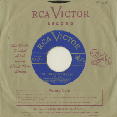 The Surrey With The Fringe On Top / It Might As Well Be Spring (1950)