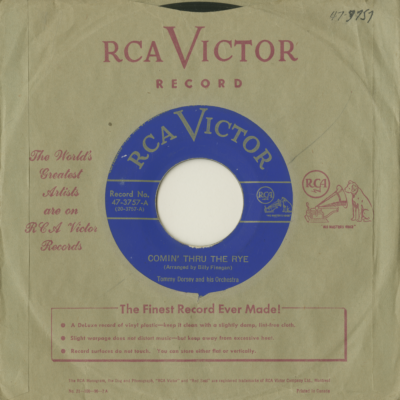 Comin Through The Rye / I Hadn't Anyone Till You (1950)