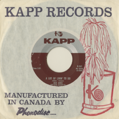 A Lot Of Livin To Do / It's A Lonesome Old Town