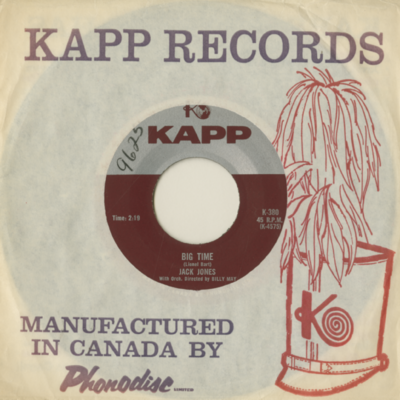 Big Time / She's My Darling She's My Heart