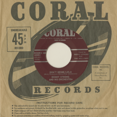 Don't Bring Lulu / You Call Everybody Darling