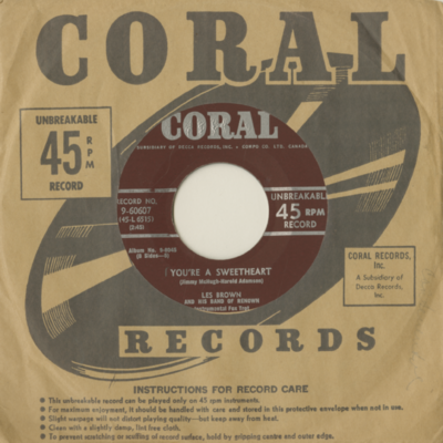 You're A Sweetheart / You're The Top