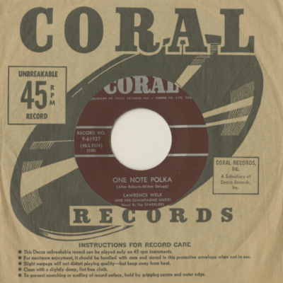 One Note Polka / The Lovers On The Park Bench