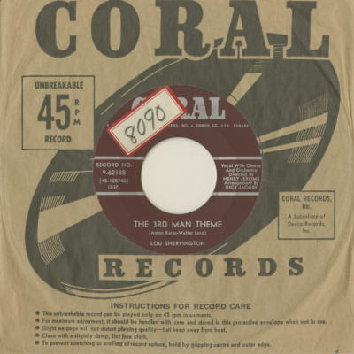 The 3rd Man Theme / Nature Boy (1960)