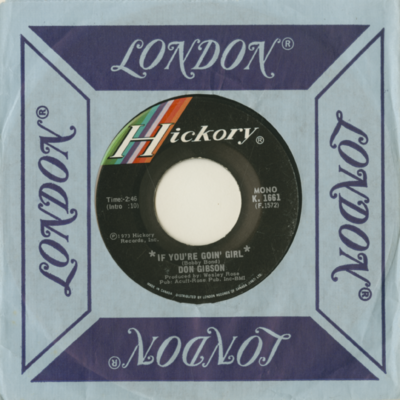 If You're Goin Girl / Lonesome Number One