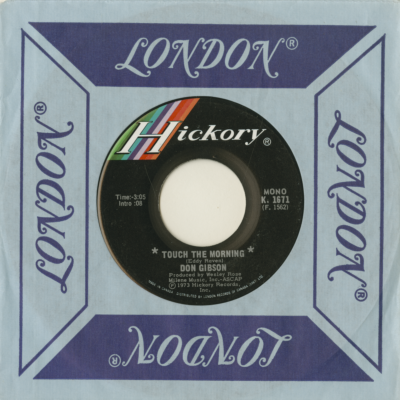 Touch The Morning / Too Soon To Know