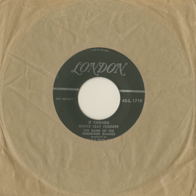 O Canada / Rule Britannia (1957)