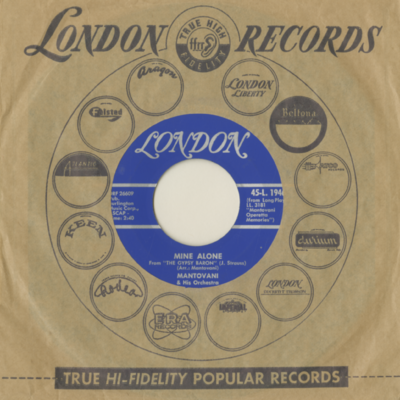 Mine Alone / Theme From The Sundowners (1960)