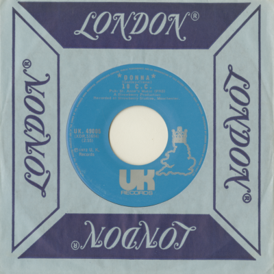 Donna / Hot Sun Rock (1972)