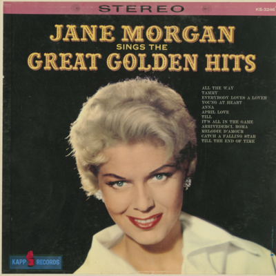 Jane Morgan Sings The Great Golden Hits
