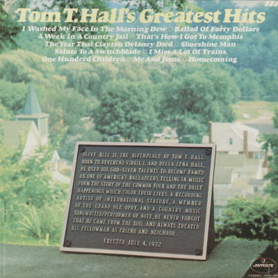 Tom T Hall's Greatest Hits (1972)