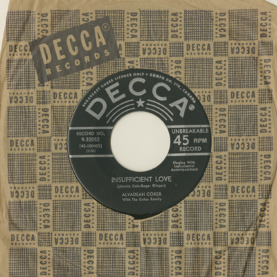 Insufficient Love / There's A Tear In The Eye Of The Man On The Moon