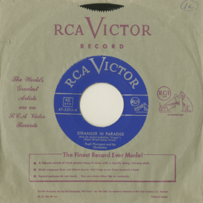 Stranger In Paradise / The Typewriter (1953)