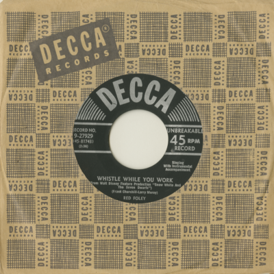 Whistle While You Work / Who's Afraid Of The Big Bad Wolf