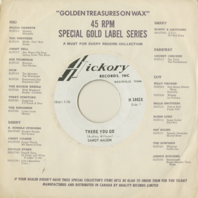 There You Go / Give Me A Sweetheart (1967)