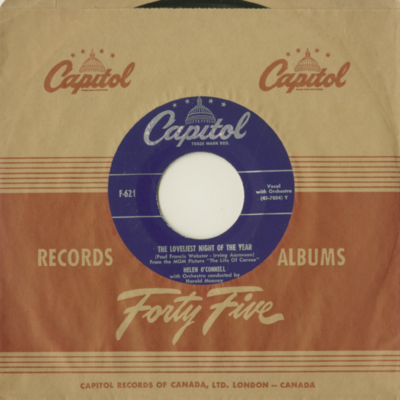 Arthur Murray Taught Me Dancing In A Hurry / The Lovliest Night Of The Year (1951)