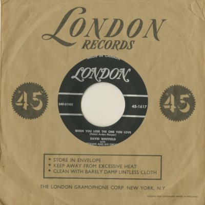 When You Lose The One You Love / Angelus (1955)