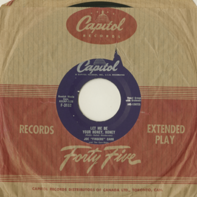 Let Me Be Your Honey Honey / Ragtime Cowboy Joe (1955)