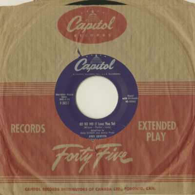 Ko Ko Mo I Love You So / Make Yourself Comfortable (1955)