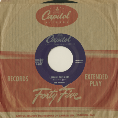 Learnin The Blues / Mmmm Marie (1955)