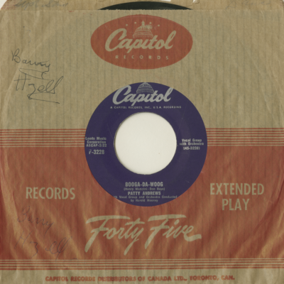 Booga-Da-Woog / Suddenly There's A Valley (1955)