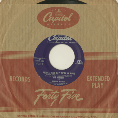 People Will Say We're In Love / The Surrey With The Fringe On Top (1955)