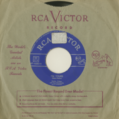 I'm Yours / Just A Little Lovin (1952)