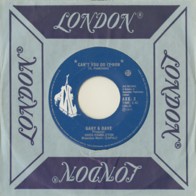 Can't You Do It Now / I've Seen The Light (1972)