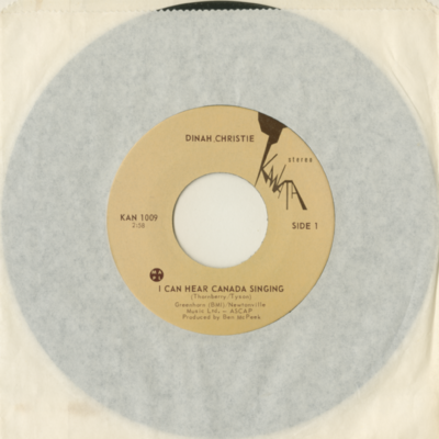 I Can Hear Canada Singing / Justin Pierre