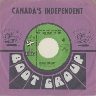 I'm Too Hurt To Cry / You Were A Lady (1974)