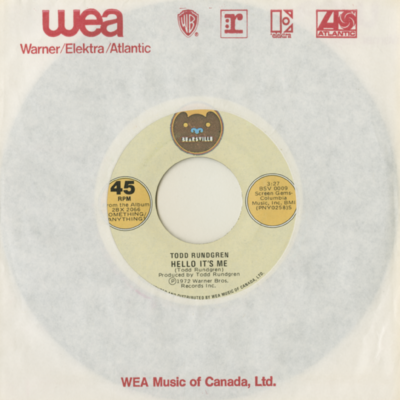 Hello It's Me / Cold Morning Light (1972)