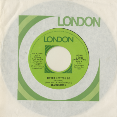 Never Let You Go / You Know We've Learned (1972)