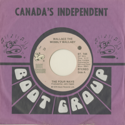 Wallace The Wobbly Wallaby / Singing Away My Blues (1975)