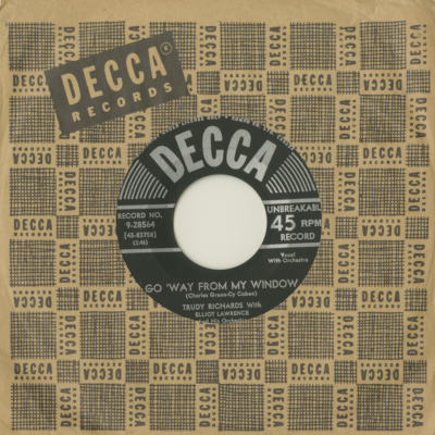 Go Way From My Window / A Fool