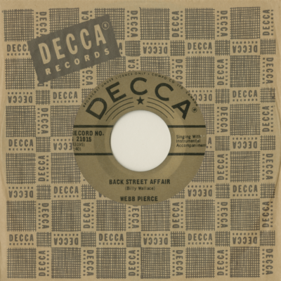 Back Street Affair / There Stands The Glass